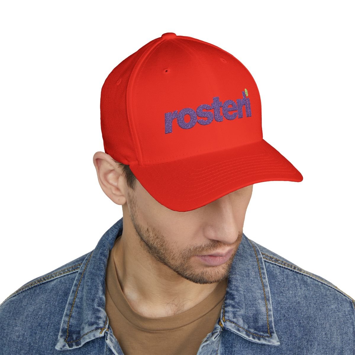 Closed-Back Structured Cap, Embroidery (Flexfit 6277)