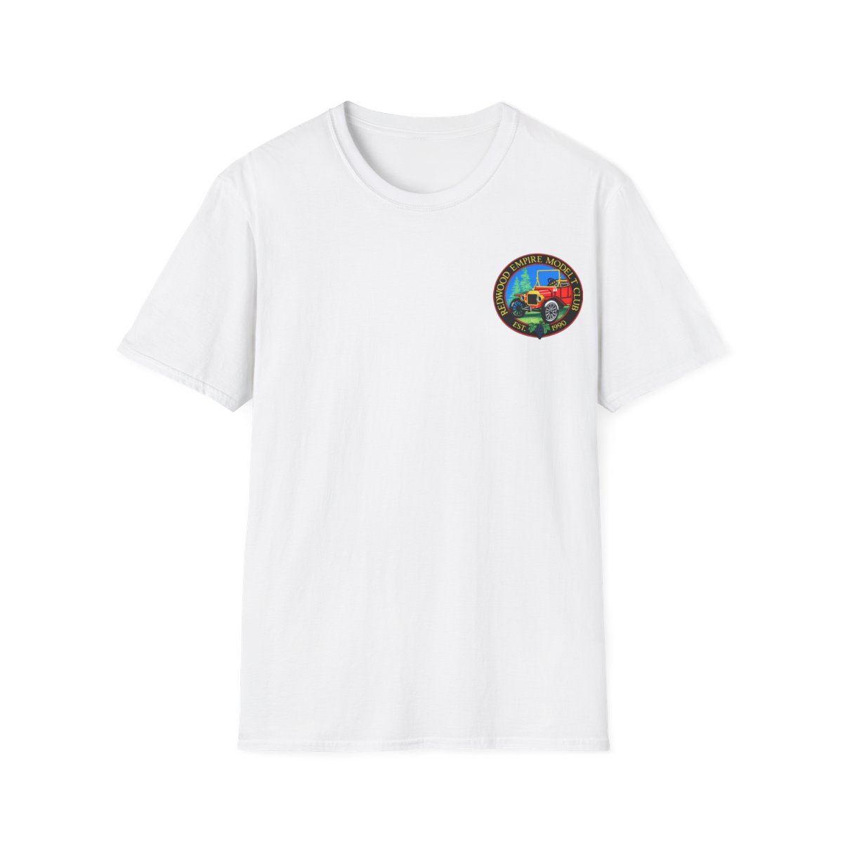 Redwood Empire Model T Club Softstyle T-Shirt