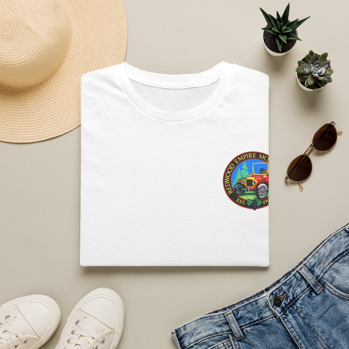 Redwood Empire Model T Club Softstyle T-Shirt