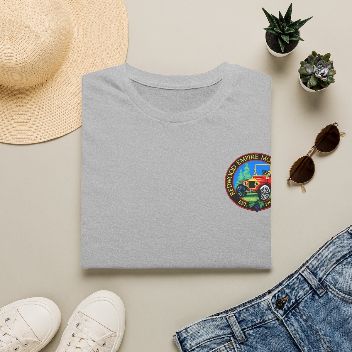 Redwood Empire Model T Club Softstyle T-Shirt