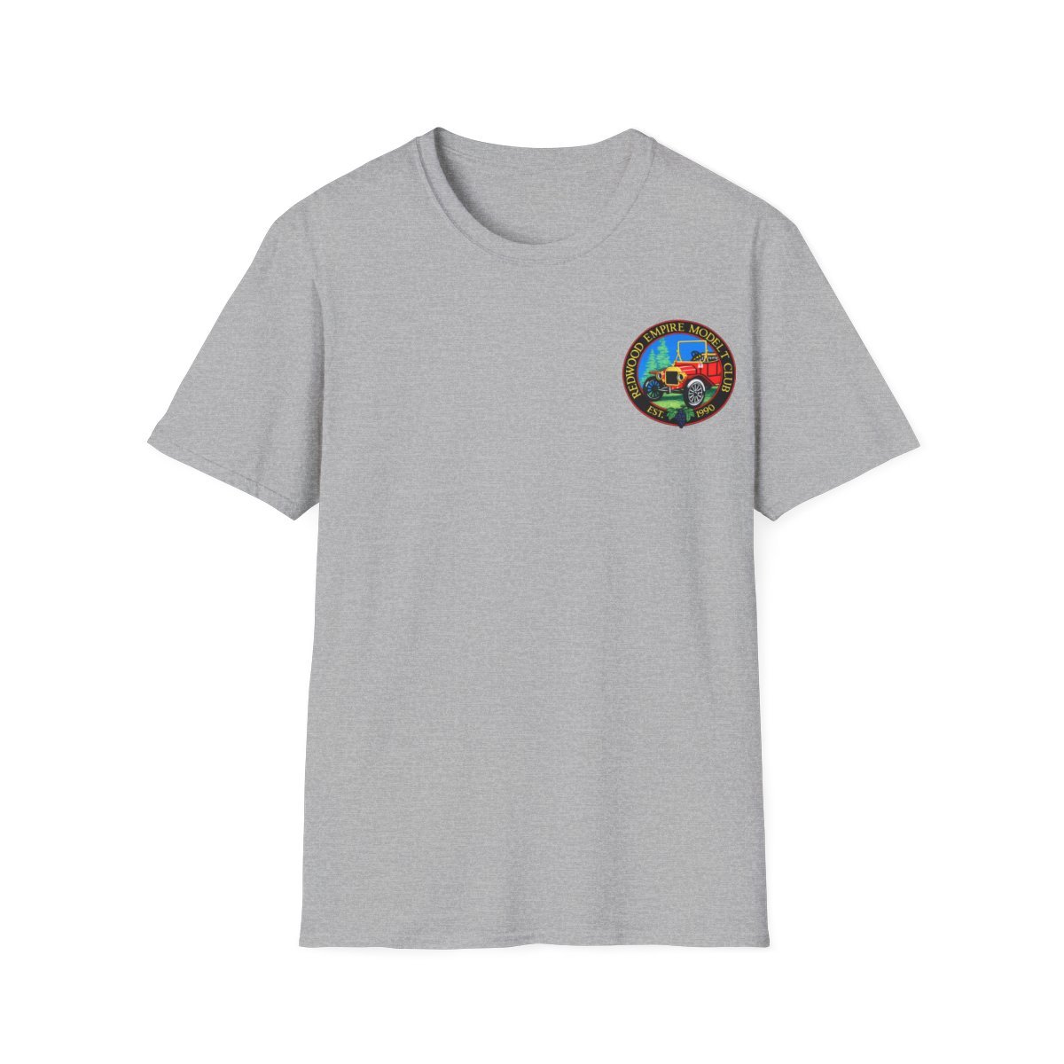 Redwood Empire Model T Club Softstyle T-Shirt