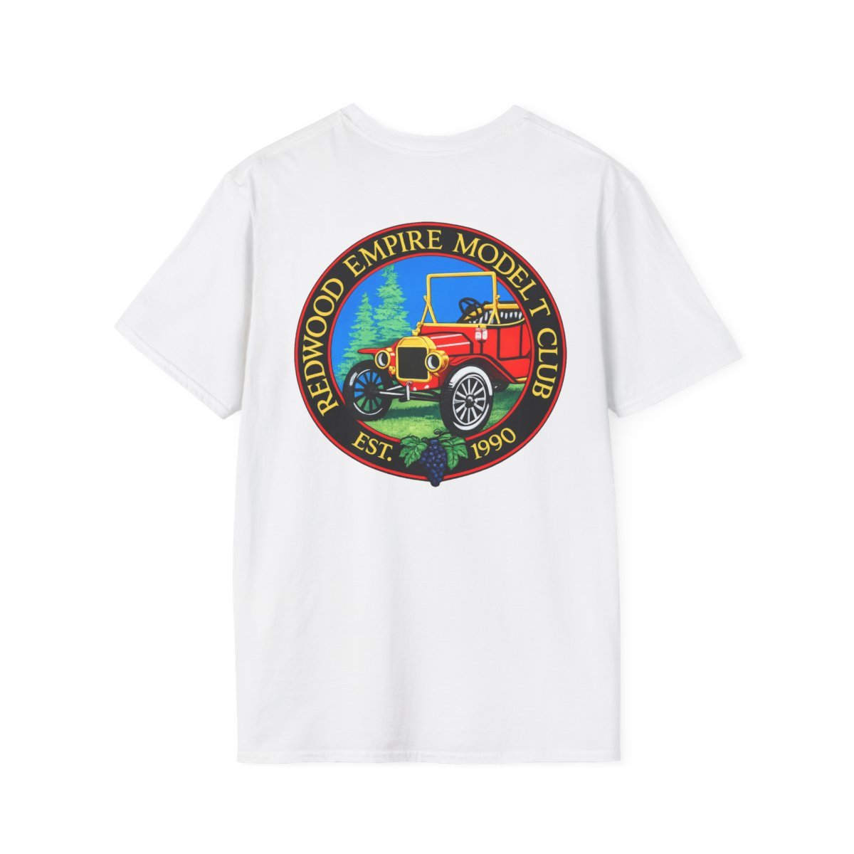 Redwood Empire Model T Club Softstyle T-Shirt