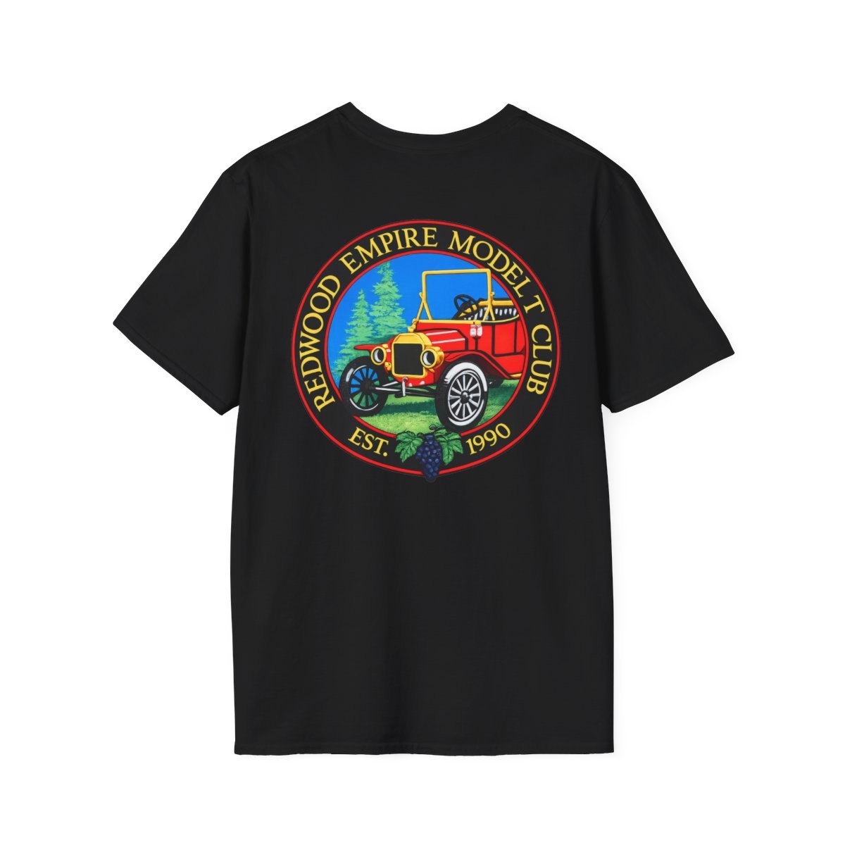 Redwood Empire Model T Club Softstyle T-Shirt