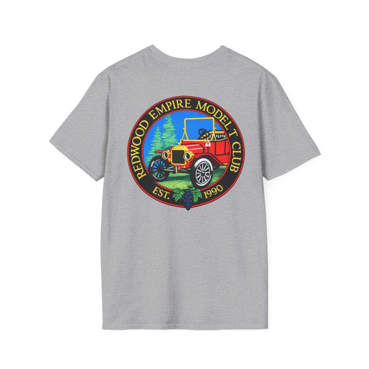 Redwood Empire Model T Club Softstyle T-Shirt