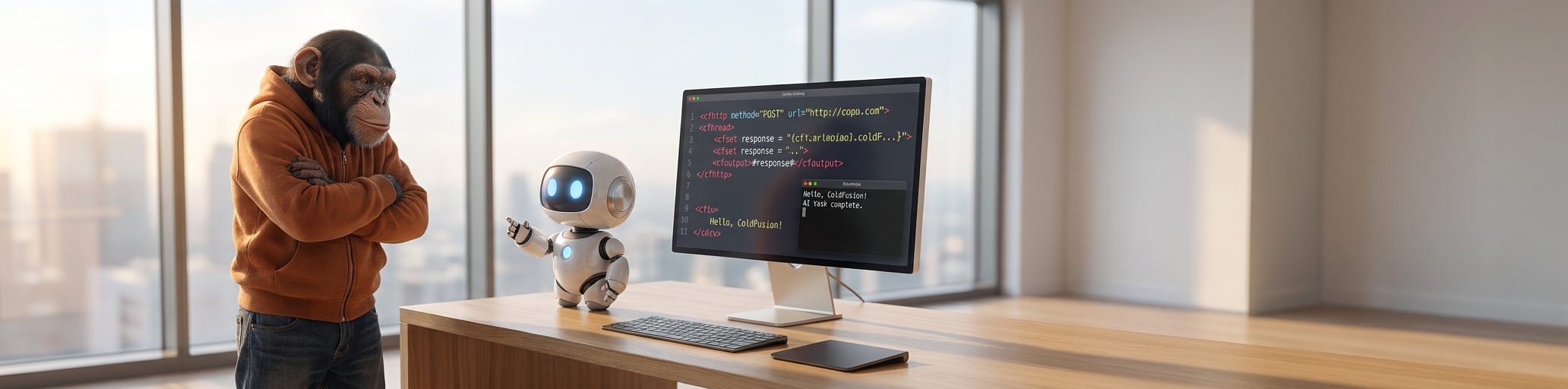 ColdFusion AI Hello World: Making the Robot Say Something Useful